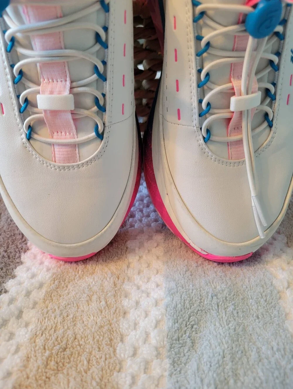 Clove Women's Forte 2 Sneakers Shoes White Pink Marble Size 7